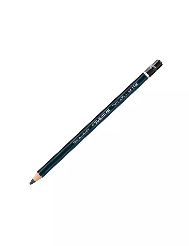 Matita Mars Lumograph Black Staedtler - 2B - 100B-2B (Conf. 12) Matita Mars Lumograph Black Staedtler - 2B - 100B-2B (Conf. 12)