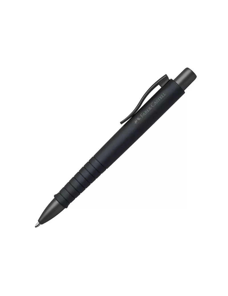 Penna a Sfera a Scatto Poly Ball Urban Faber Castell - 0,7 mm - 241190 (Nero)