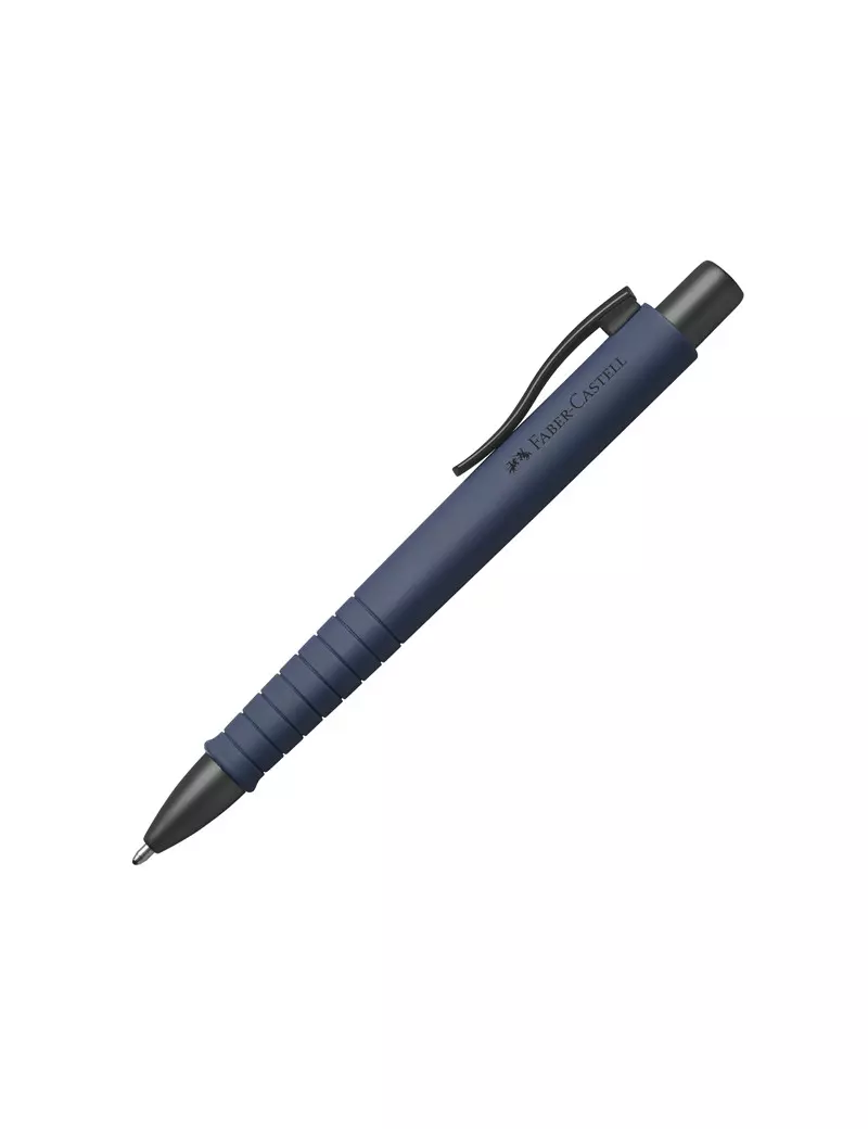 Penna a Sfera a Scatto Poly Ball Urban Faber Castell - 0,7 mm - 241189 (Blu Navy)