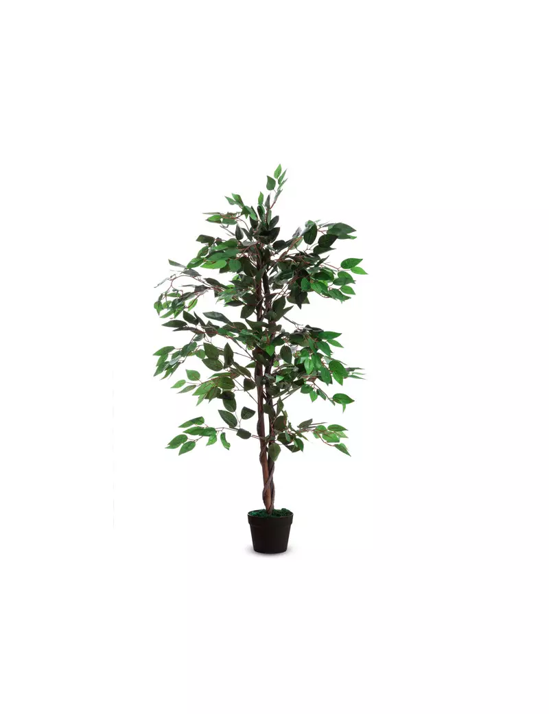 Pianta Ornamentale Paperflow - Ficus - 120 cm - K700136 (Verde) Pianta Ornamentale Paperflow - Ficus - 120 cm - K700136 (Verde)