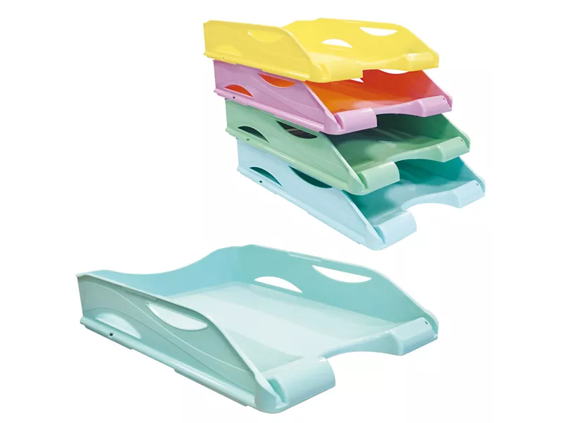 Vaschetta Portacorrispondenza Keep Colour Pastel Arda - 26,1x33,9x7 cm - 65510PASBL (Azzurro)