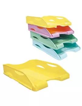 Vaschetta Portacorrispondenza Keep Colour Pastel Arda - 26,1x33,9x7 cm - 65510PASG (Giallo)