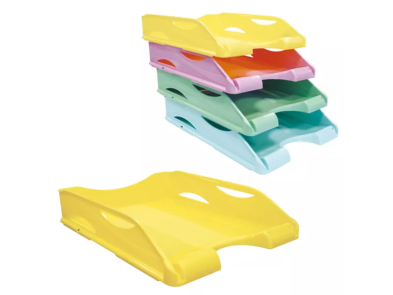 Vaschetta Portacorrispondenza Keep Colour Pastel Arda - 26,1x33,9x7 cm - 65510PASG (Giallo)