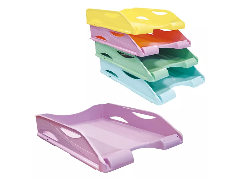 Vaschetta Portacorrispondenza Keep Colour Pastel Arda - 26,1x33,9x7 cm - 65510PASVI (Lilla)