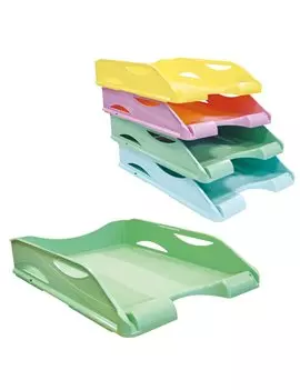 Vaschetta Portacorrispondenza Keep Colour Pastel Arda - 26,1x33,9x7 cm - 65510PASV (Verde)