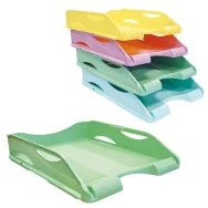 Vaschetta Portacorrispondenza Keep Colour Pastel Arda - 26,1x33,9x7 cm - 65510PASV (Verde)