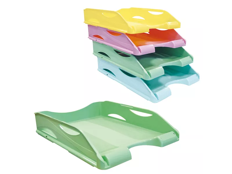 Vaschetta Portacorrispondenza Keep Colour Pastel Arda - 26,1x33,9x7 cm - 65510PASV (Verde)