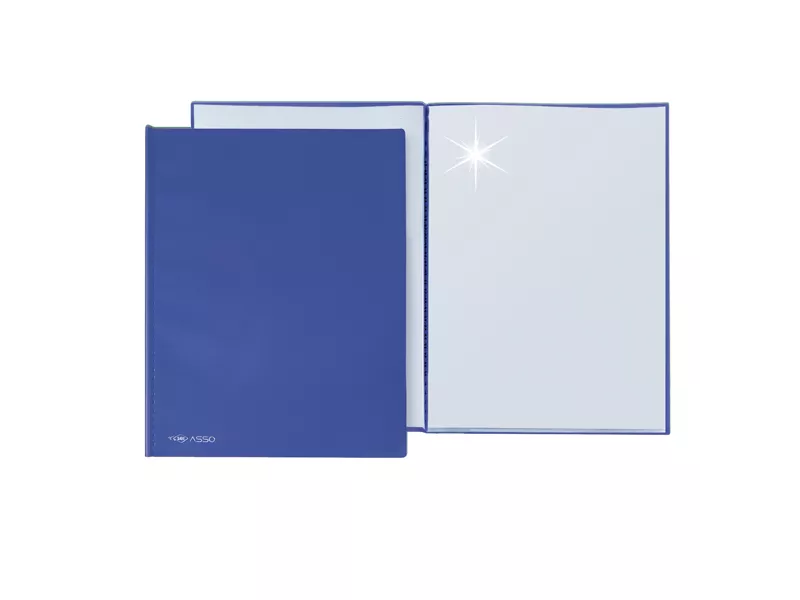 Portalistino Asso Sei Rota - 22x30 cm - 40 Buste - 57214007 (Blu Liscio) Portalistino Asso Sei Rota - 22x30 cm - 40 Buste - 57214007 (Blu Liscio)