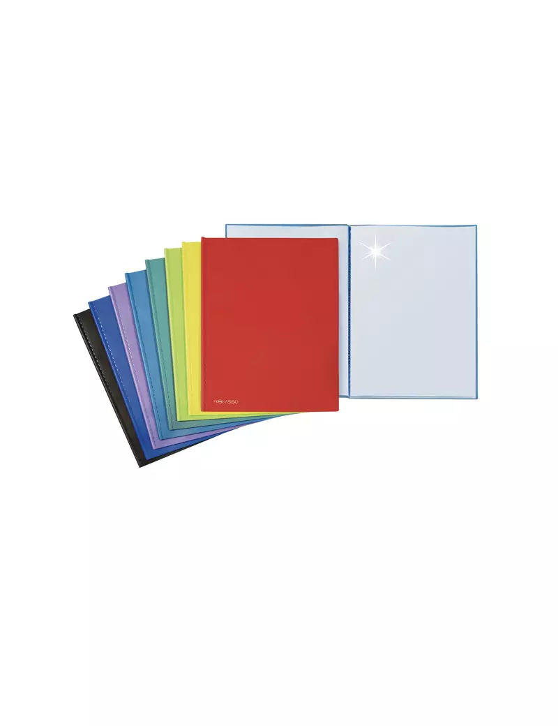 Portalistino Asso Sei Rota - 22x30 cm - 20 Buste - Liscia - 57212090 (Assortiti Conf. 25) Portalistino Asso Sei Rota - 22x30 cm - 20 Buste - Liscia - 57212090 (Assortiti Conf. 25)