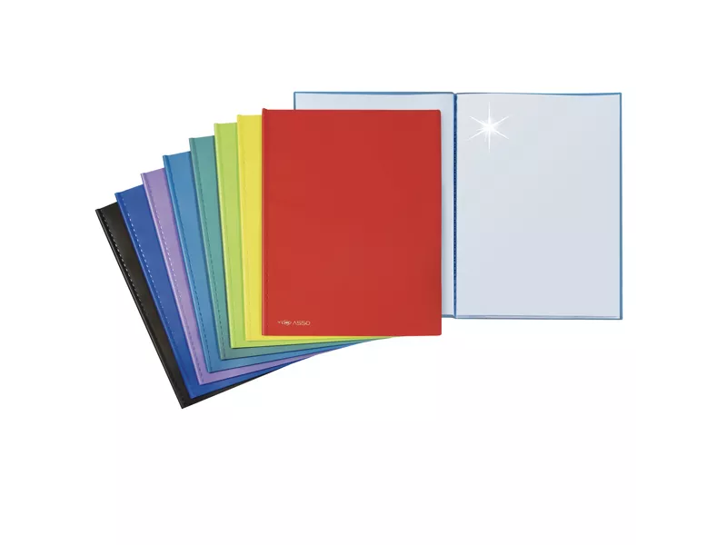 Portalistino Asso Sei Rota - 22x30 cm - 50 Buste - Liscia - 57215090 (Assortiti Conf. 14)