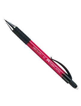 Portamine Grip Matic Faber Castell - 0,5 mm - 137521 (Rosso Conf. 10)