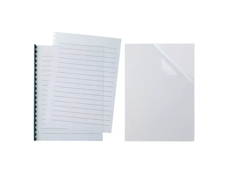 Copertine in PVC per Rilegatura Video R20 Sei Rota - A3 - 180 Micron - 52132002 (Trasparente Conf. 100)
