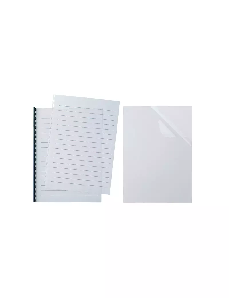 Copertine in PVC per Rilegatura Video R20 Sei Rota - A3 - 180 Micron - 52132002 (Trasparente Conf. 100) Copertine in PVC per Rilegatura Video R20 Sei Rota - A3 - 180 Micron - 52132002 (Trasparente Conf. 100)