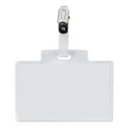 Portanome Pass 3M Sei Rota - 9,5x6 cm - Senza Cartoncino - 318007 (Trasparente Conf. 100)