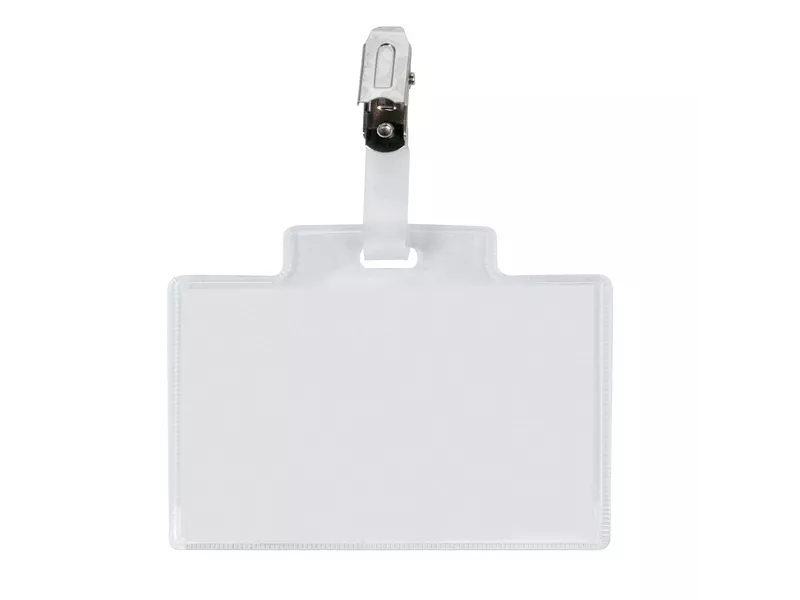 Portanome Pass 3M Sei Rota - 9,5x6 cm - Senza Cartoncino - 318007 (Trasparente Conf. 100)
