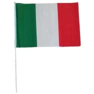Bandiera Italia con Asta - 90x60 cm