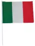 Bandiera Italia con Asta - 90x60 cm