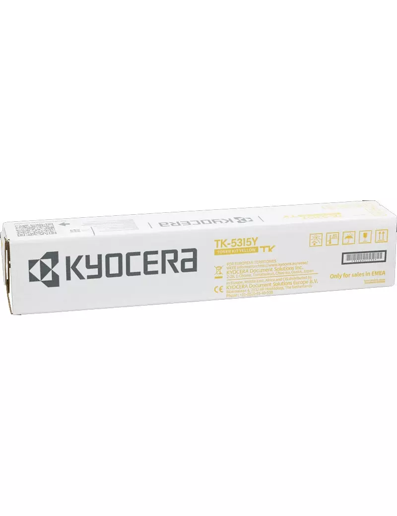 Toner Originale Kyocera TK-5315Y 1T02WHANL0 (Giallo 18000 pagine) Toner Originale Kyocera TK-5315Y 1T02WHANL0 (Giallo 18000 pagine)