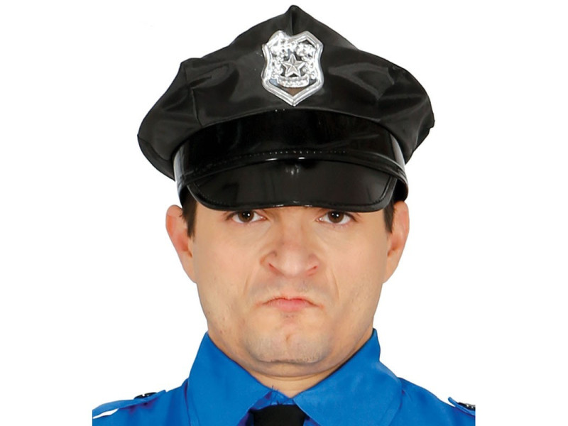 Cappello Poliziotto (Nero)