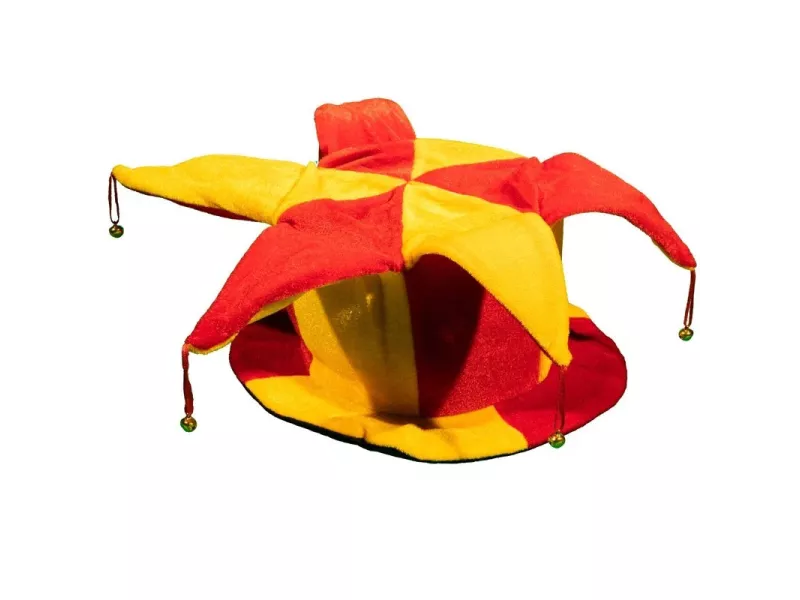 Cappello Jolly (Giallo e Rosso)