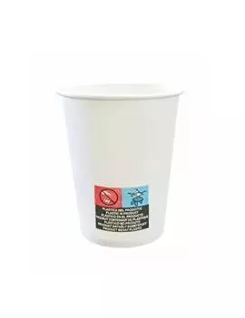 Bicchieri in Carta DOpla - 100 ml - PEFC - 42158 (Bianco Conf. 50)