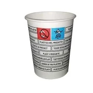 Bicchieri in Carta DOpla - 180 ml - PEFC - 42159 (Bianco Conf. 50)
