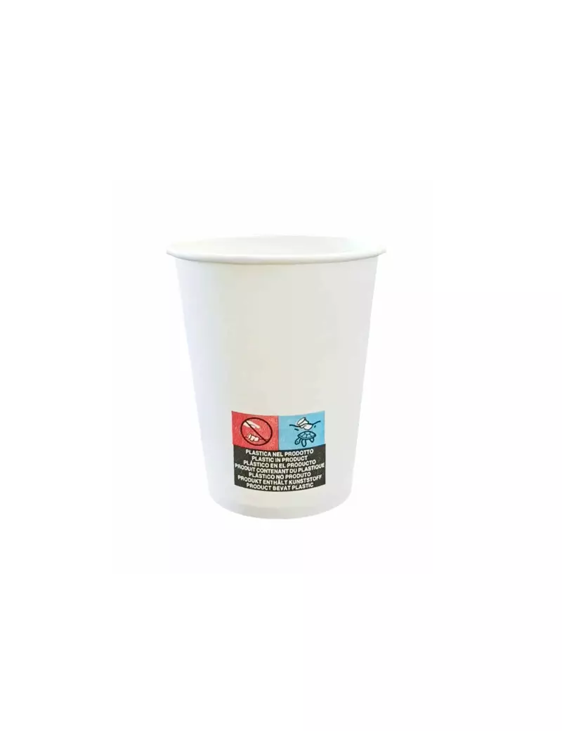 Bicchieri in Carta DOpla - 350 ml - PEFC - 42135 (Bianco Conf. 50)