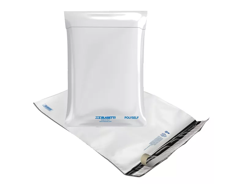 Busta a Sacco Polietilene Polyself C4 Blasetti - 23x32,5 cm - 0922 (Bianco Conf. 100) Busta a Sacco Polietilene Polyself C4 Blasetti - 23x32,5 cm - 0922 (Bianco Conf. 100)