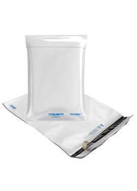 Busta a Sacco Polietilene Polyself C4 Blasetti - 23x32,5 cm - 0922 (Bianco Conf. 100)