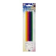 Candelina per Torta Big Party - 15 cm - con Supporto - 71000 (Assortiti Conf. 12)