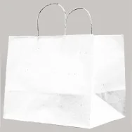 Shopper in Carta Mainetti Bags - 32x20x33 cm - 072987 (Bianco Conf. 25)