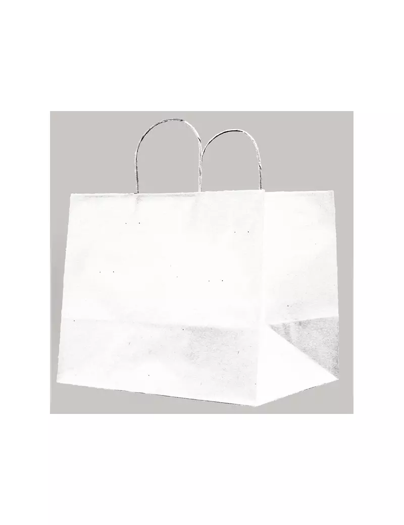 Shopper in Carta Mainetti Bags - 32x20x33 cm - 072987 (Bianco Conf. 25)