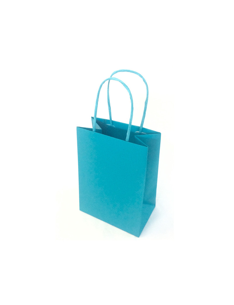 Shopper in Carta Mainetti Bags - 36x12x41 cm - 073915 (Turchese Conf. 25)