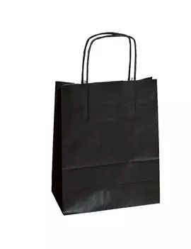 Shopper in Carta Mainetti Bags - 22x10x29 cm - 047596 (Nero Conf. 25)