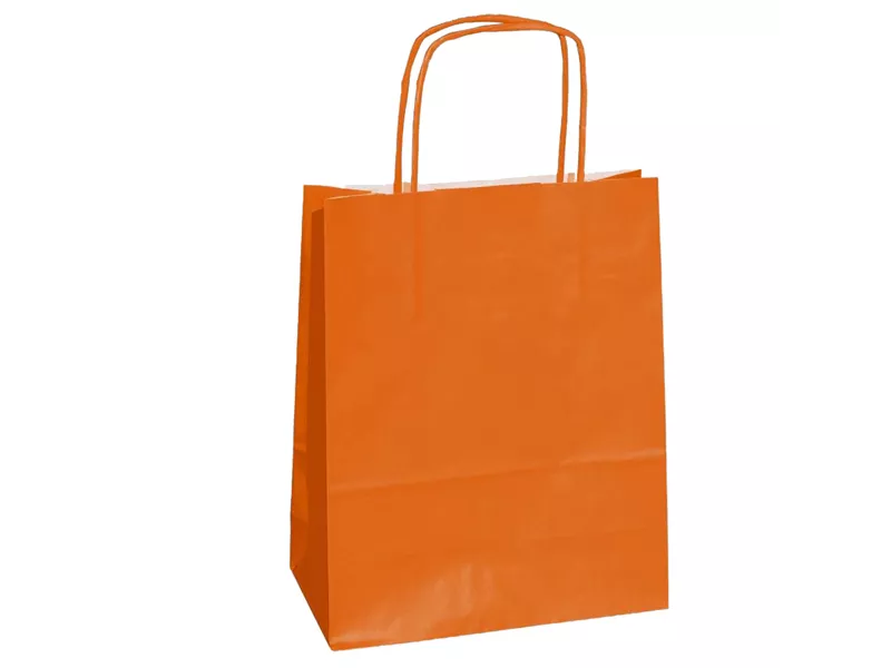 Shopper in Carta Mainetti Bags - 45x15x50 cm - 047671 (Arancione Conf. 25) Shopper in Carta Mainetti Bags - 45x15x50 cm - 047671 (Arancione Conf. 25)