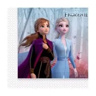 Tovaglioli in Carta Frozen II - 33x33 cm - 2 Veli (Multicolore Conf. 20)