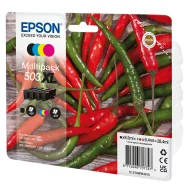 Multipack Cartucce Originali Epson T09R6401 503XL (Nero e Colori XL Conf. 4)