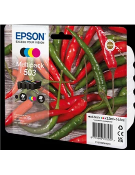 Multipack Cartucce Originali Epson T09Q640 503 (Nero e Colori Conf. 4)