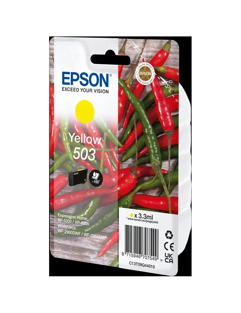 Cartuccia Originale Epson T09Q440 503 (Giallo 165 pagine) Cartuccia Originale Epson T09Q440 503 (Giallo 165 pagine)