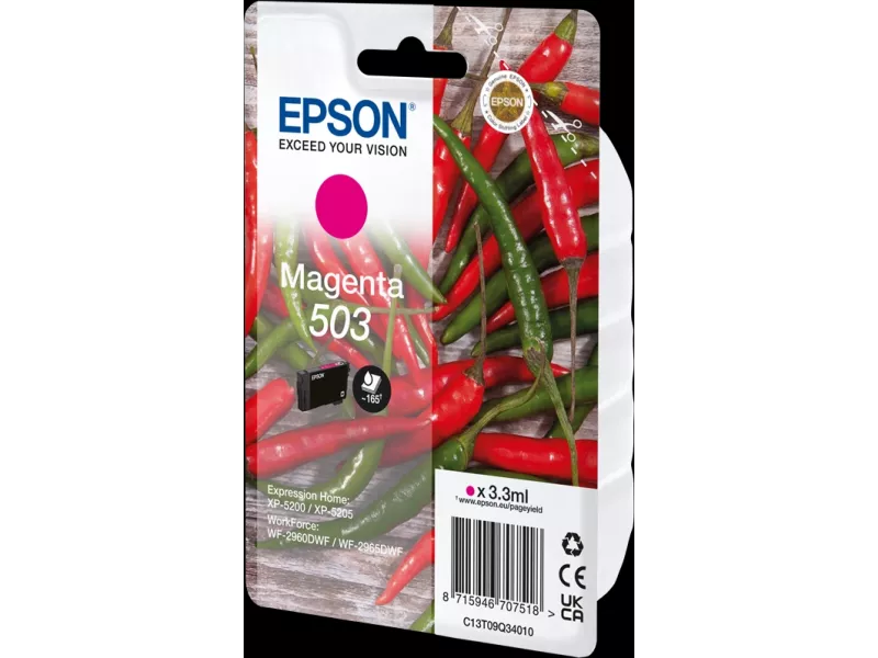 Cartuccia Originale Epson T09Q340 503 (Magenta 165 pagine)
