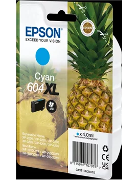 Cartuccia Originale Epson T10H240 604XL (Ciano 350 pagine)