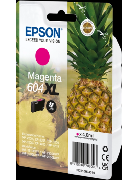 Cartuccia Originale Epson T10H340 604XL (Magenta 350 pagine)