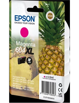 Cartuccia Originale Epson T10H340 604XL (Magenta 350 pagine)