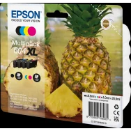 Multipack Cartucce Originali Epson T10H640 604XL (Nero e Colori XL Conf. 4)