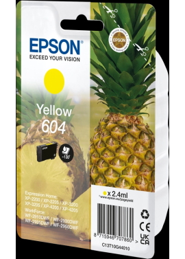 Cartuccia Originale Epson T10G440 604 (Giallo 130 pagine)