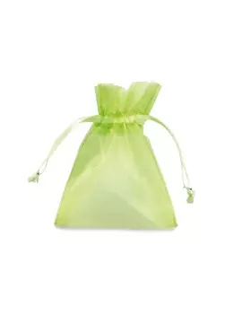 Sacchetto in Organza Milly PNP - 12,5x17 cm - U-L550DLL03VVM (Verde Mela Conf. 20)