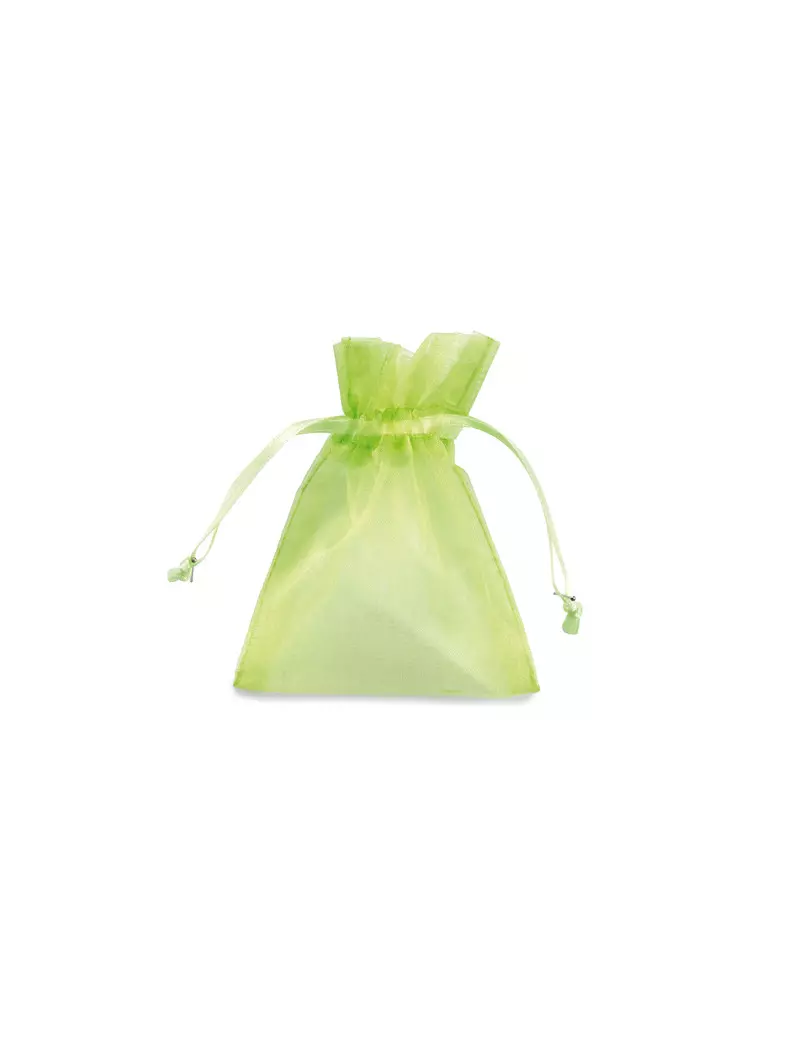 Sacchetto in Organza Milly PNP - 12,5x17 cm - U-L550DLL03VVM (Verde Mela Conf. 20) Sacchetto in Organza Milly PNP - 12,5x17 cm - U-L550DLL03VVM (Verde Mela Conf. 20)