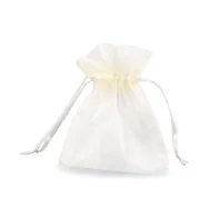 Sacchetto in Organza Milly PNP - 12,5x17 cm - U-L550DLL03VAV (Avorio Conf. 20)