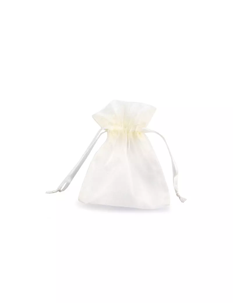Sacchetto in Organza Milly PNP - 12,5x17 cm - U-L550DLL03VAV (Avorio Conf. 20) Sacchetto in Organza Milly PNP - 12,5x17 cm - U-L550DLL03VAV (Avorio Conf. 20)