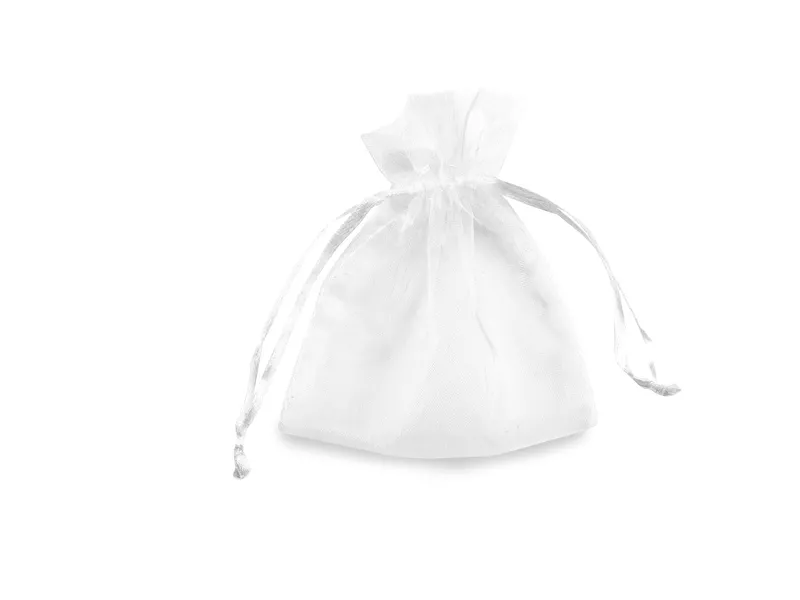 Sacchetto in Organza Milly PNP - 12,5x17 cm - U-L550DLL03VBI (Bianco Conf. 20)